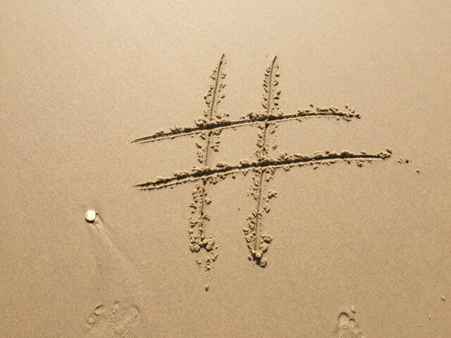 Using Hashtags to promote your event planning business