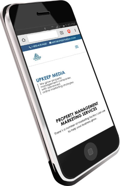 Mobile Responsive Property Management Website